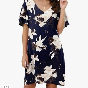 Qixing Summer Chiffon Dress